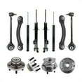 thumbnail image 1 of Set of 12 Front Lower Forward Control Arm Ball Joint-Rear Upper Forward Control Arm-Wheel Hub Bearing Assembly-Suspension Strut Assembly-Shock Absorber For 2005-2009 Chrysler 300, 1 of 10