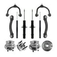 thumbnail image 1 of Set of 12 Front Upper Control Arm Ball Joint-Rear Upper Forward Control Arm-Wheel Hub Bearing Assembly-Suspension Strut Assembly-Shock Absorber For 2007-2009 Dodge Charger AWD, 1 of 10