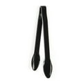 thumbnail image 1 of Set of 12 - Heavy Duty Black Serving Tongs - 12 inch - Plastic Disposable Salad Tongs - High Heat Plastic, Catering, Salads, Bakery, Buffets, BBQ, Ice, Hot and Cold Foods (12"), 1 of 3