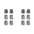 thumbnail image 1 of Set of 12 Shower Knob Replacement Metal Bathtub Knobs Replacement Compatible with Bathtub Shower Faucet Handle Remodel TrimKit Include Hot Cold and Diverter,MatteBlack, 1 of 8