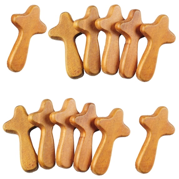 Set of 12 Wood Crosses 4