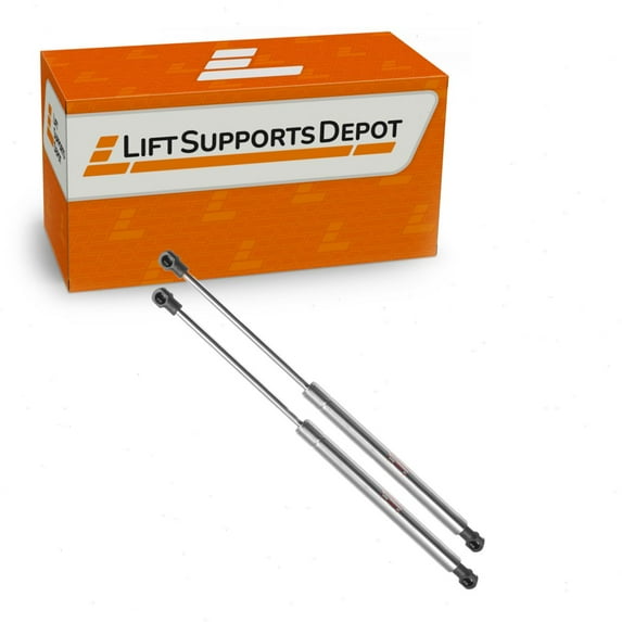 Set of 2 15 Inch 45 lbs 10mm End Fittings "Stainless Steel" Lift Supports, Gas Struts 8/18 Marine Grade New for Car Shock - Lift Supports Depot SE150PSS45-a