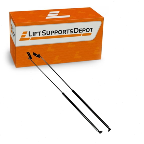 Set of 2 -57 Compatible with Mitsubishi Eclipse Amc Eagle Talon 95 to Saab 99 Hatchback Lift New for Car Gas Shock Strut Lift Supports Depot PM9056-58-a