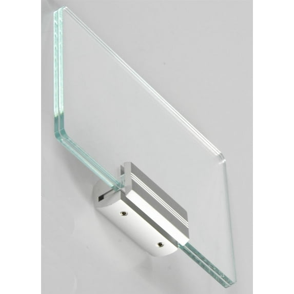 Set of 2 - 6"x4" Custom Office Sign Holders for Name Plates, Wall-mounted Directional Signs with Do-it-Yourself Setup Includes Printable Film Paper (SR264)