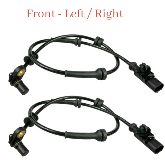 Set 2 ABS Wheel Speed Sensor Front Left Right Fits Nissan Armada 2012-2014
