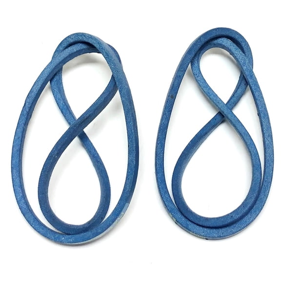 Set of 2 Belts, Pix With Kevlar Made To FSP Specs Compatible with Belt Part Numbers 754-0256, 954-0256. Used on Snow Throwers, Chipper Shredders, and Lawn Vacuums