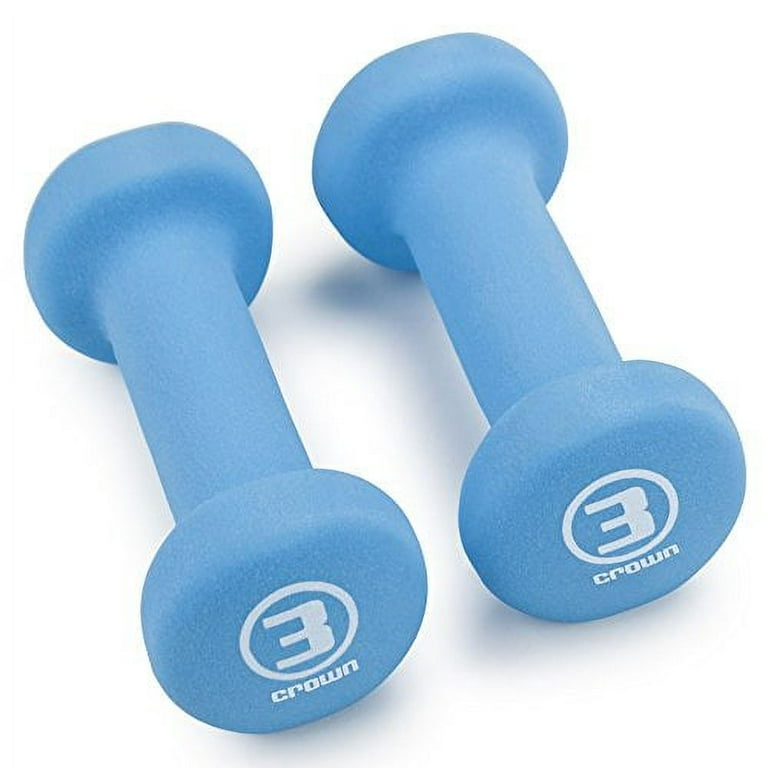 Dumbbell Hand Weight- Neoprene Coated Exercise & Fitness Dumbbell for Home  Gym Equipment Workouts Strength Training Free Weights for Women, Men