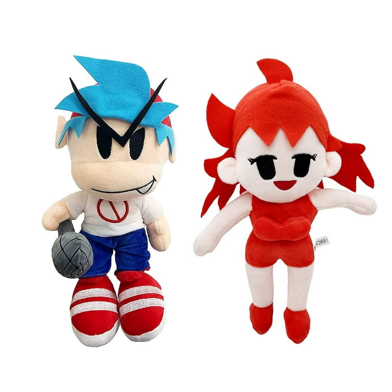  Fnf Boyfriend Plush Toy, Friday Night Funkin Plushies  Boyfriend, Boyfriend Plush, 10 Inch : Toys & Games