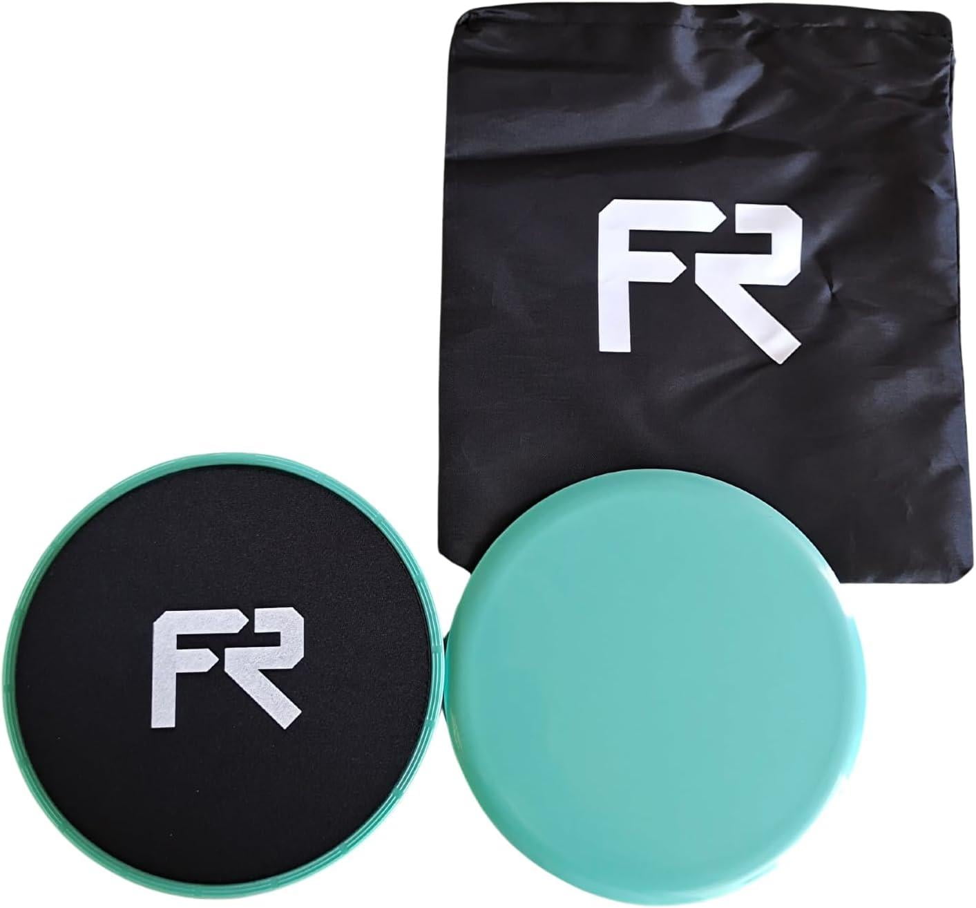 Set of 2 Core Workout Sliders with Carry Bag; Abdominal and Core ...