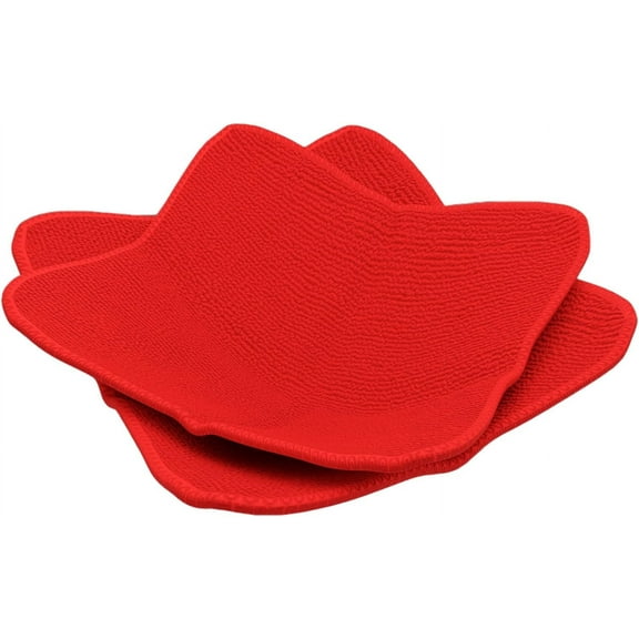 Set of 2 Dark Blue Microwave Bowl Holder Potholders - Microwavable Soup Bowl Cozy - Hot Pads Bowl Holders for Hot Food Quilted - Bowl Cozies for Microwave Kitchen Accessories, Gadgets