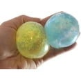 thumbnail image 1 of Set of 2 Easter Egg Shaped Sugar Ball - Thick Glue/Gel Syrup Molasses Stretch Ball - Ultra Squishy and Moldable Slow Rise Relaxing Sensory Fidget Stress Toy (RANDOM COLORS), 1 of 8