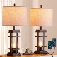 Partphoner 28'' Tall Touch Control Table Lamps Set of 2, 3-Way Dimmable ...