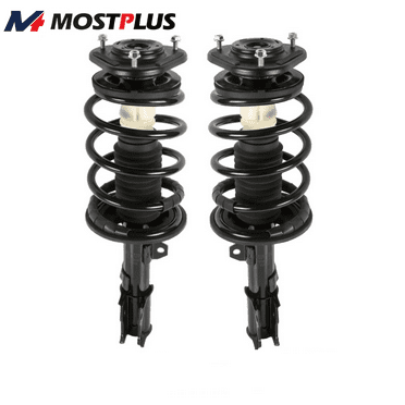 MOSTPLUS Pair Front Complete Shock Struts w/ Coil Spring for 2003-2008 Toyota Corolla FR