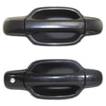 thumbnail image 1 of Front Left and Right Exterior Door Handle Set Compatible with 2004-2012 GMC Canyon WT (06-12) Z71 Fleet (04-05) Z71 SL (04-05) Chevrolet ARBC462187-ARBC462188, 1 of 5