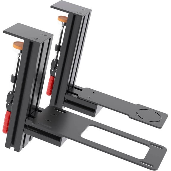 -Set of 2 Hotas Desk Mount for The Flight Sim Joystick Mount Compatible with Warthog/WinWing Orion 2,Adjustable height and position Hotas Mount,Flight Joystick Mount