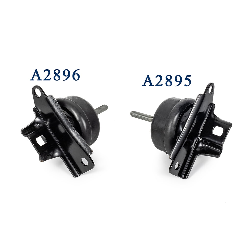 Set of 2 ISA Engine Motor & Trans Mount for 2000-2005 Cadillac DeVille 2000-2005 Pontiac Bonneville 2000-2005 Buick LeSabre 2001-2003 Oldsmobile Aurora V6 V8 3.8L 4.0L 4.6L Replacement For A2895HY