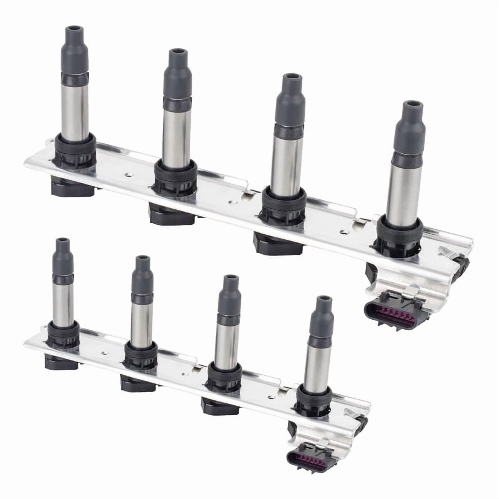 ISA Ignition Coil Pack Compatible with Cadillac Pontiac DeVille SRX STS XLR 2004-2006 Bonneville 4.6L V8 Replacement for C1509 UF-372 Set of 2
