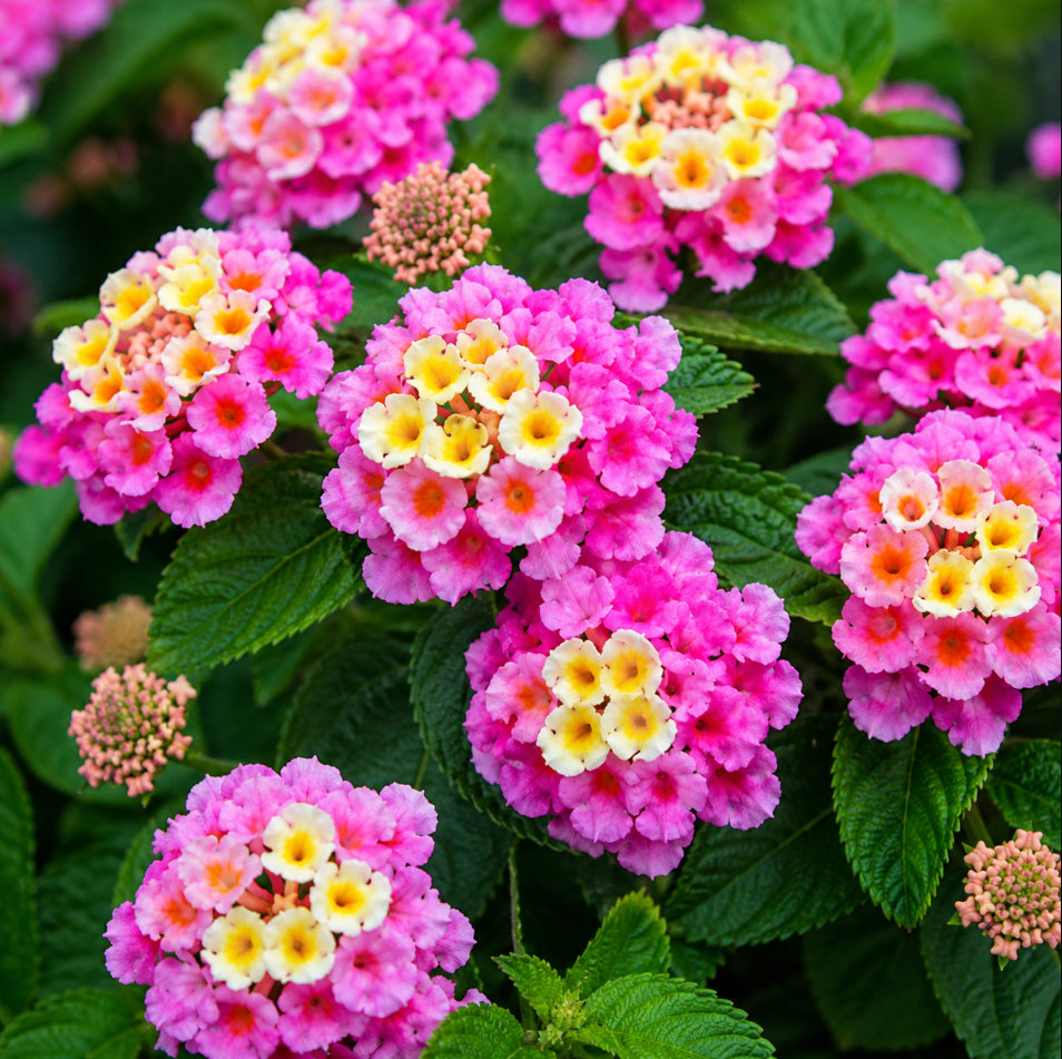 Set 2 Lantana Pink Plant Live for Planting, Perennial Flowering Lantana ...