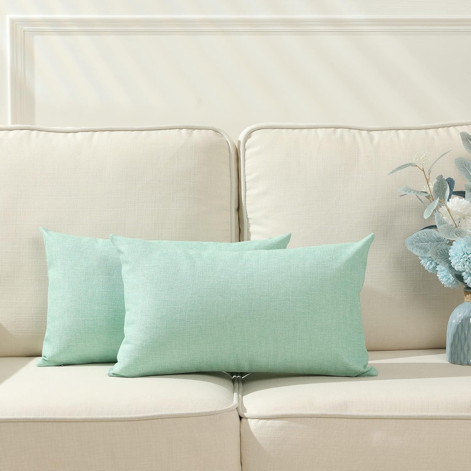 4-Pack 18x18 Inch Throw Pillow Covers - Soft Polyester, Double-Sided Print, Pillow Inserts Not Included