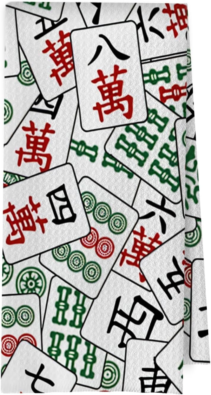 Mahjong Kitchen Towels