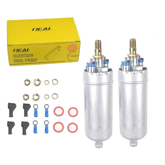 Set of 2 New EFI Electric External In-Line Fuel Pump Compatible With C/CL/E/S/SL Class E8177 Fits select: 1986-1991 MERCEDES-BENZ 560, 1994-2000 MERCEDES-BENZ SL