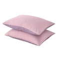 thumbnail image 1 of Set Of 2 Pillow Shams With Envelope Closure, Soft Breathable Cotton Covers For Bedding, Durable Home Decor Accessories To Protect Pillows And Elevate Bedroom Or Living Room, 1 of 6