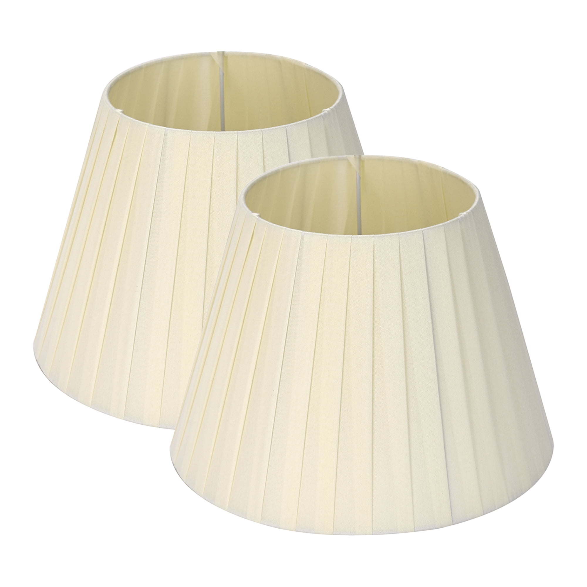 Set of 2 Pleated Lamp Shade for Table Lamps Modern Empire Lamp Shades ...
