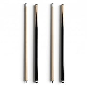 Set of 2 Pool Cue Sticks 58  - 20oz billiard cue with 13mm Leather Tip Hardwood Wooden Durable 2-Piece Pool Cue Set with Low-Deflection Shaft,for Beginners, Adults, Home & Bar
