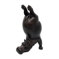 thumbnail image 1 of Set of 2 Resin Bookends, Black Hippo Upside Down Sculpture, Creative Desktop Bookshelf Decor, Heavy Duty Book Stand Holder for Home Office Study Room Gift, 1 of 8