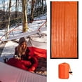 thumbnail image 1 of Set of 2 Sierra Madre Emergency Sleeping Bag, 84"X36" Emergency Sleeping Bags for Survival, Waterproof Thermal Bivy Sack for Outdoor, Pocket Size Sierra Madre Sleeping Bag, 1 of 9
