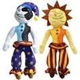 thumbnail image 1 of Set 2 Sundrop and Moondrop Plush Stuffed Animal Doll 10" FNAF Five Night At Freddy's Toy, 1 of 5