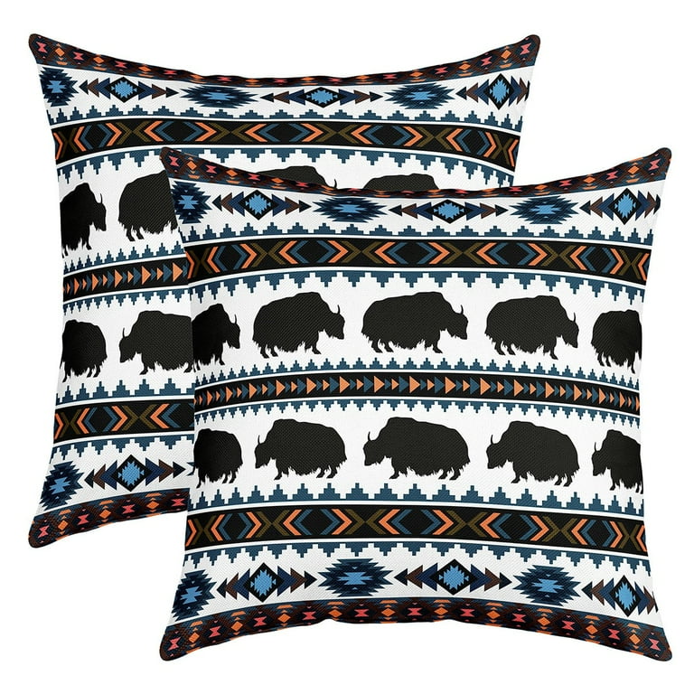 Aztec print cushion covers hotsell