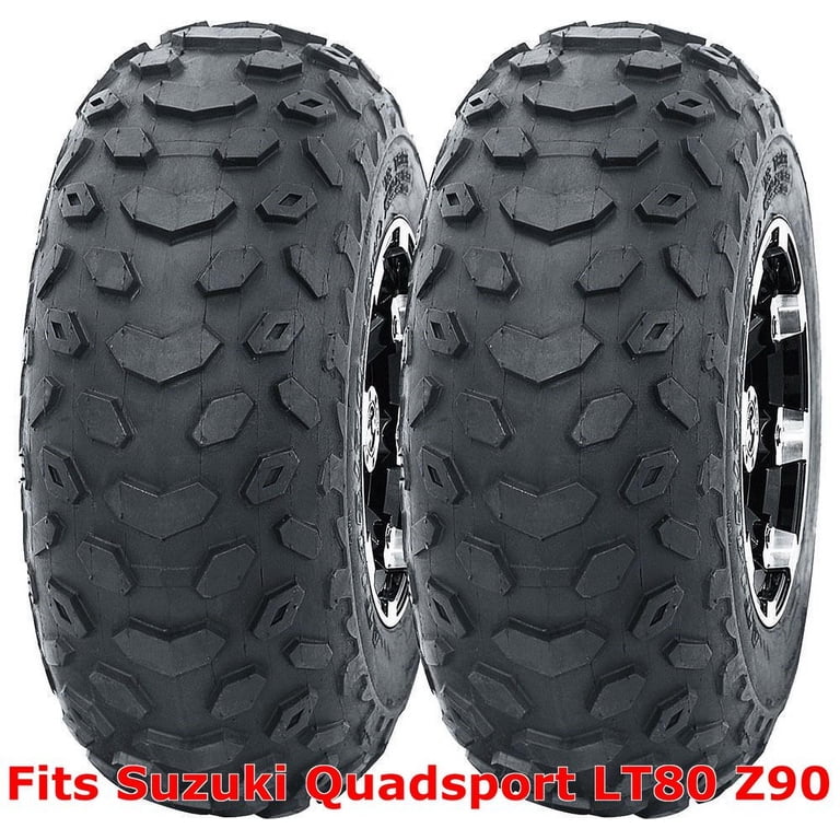 Set 2 WANDA ATV tires 19x7-8 19x7x8 Suzuki Quadsport LT80 Z90 P330