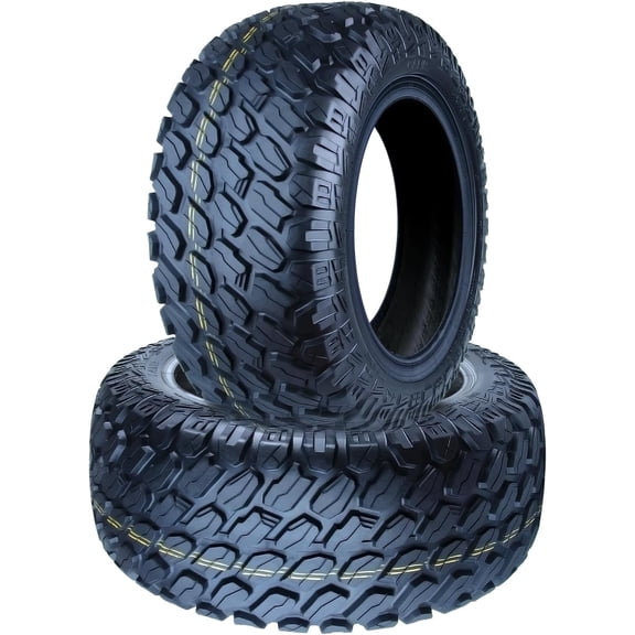 Set 2 WOLF PACK 23X10-14 Golf Cart Tires Tubeless Tire Multi-Terrain Tire