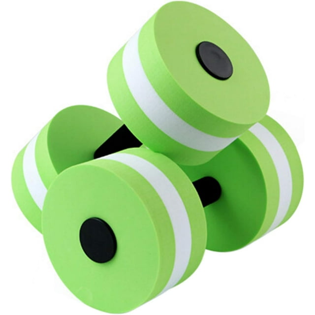 Set of 2 Water Aerobics Swimming Pool Dumbbells for Exercise, High