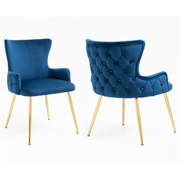 Blue Dining Chairs Set of 6, Kitchen & Dining Room Chairs Set of 6 ...