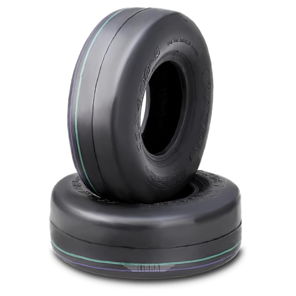 Set 2 YOSITiuu 11x4-5 Zero Turn Lawn Mower Utility Cart Turf Tires 11x4x5 /4 ply - 13204 …