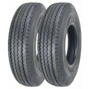 Set 2 ZEEMAX Heavy Duty Trailer Tire ST 205/90D15 7.00-15 10 PR Load Range E -11024