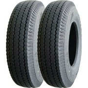 Set 2 ZEEMAX Heavy Duty Trailer Tires ST 225/90D16 /7.50-16 10 PR Load Range E - 11070