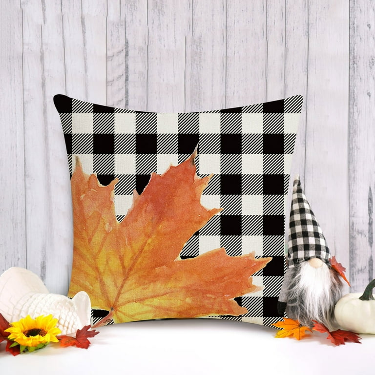 Leaf pillow cases shop