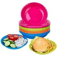 thumbnail image 1 of Set of 20  6 Inch Kid Plates - Kids Plastic Plates - Reusable Plastic Plates BPA Free Dinner Plastic Plates for Kids - Food Safe Plastic Reusable Plates  Kids Plates Microwave and Dishwasher Safe, 1 of 5