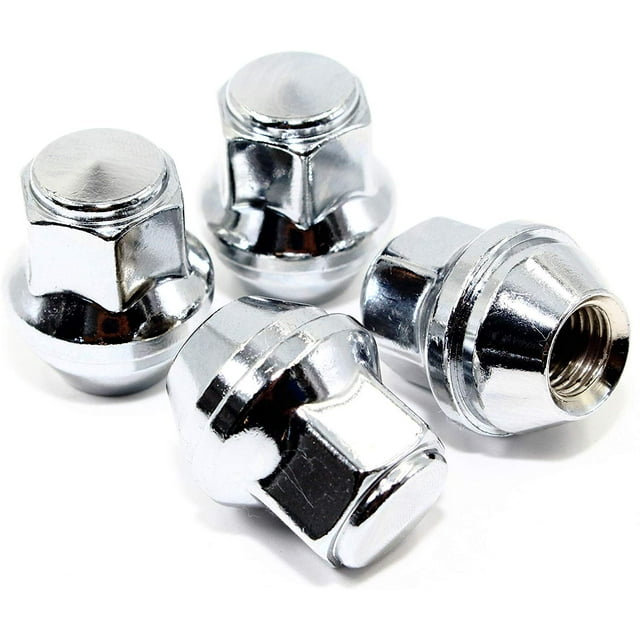 Set of 20 Veritek 12x1.5mm 3/4 19mm Hex 1.25 Inch 31.75mm Length Chrome