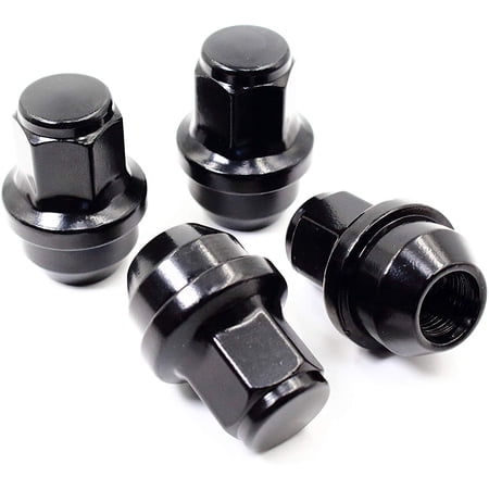 Set of 24 Veritek 14x1.5mm 13/16 Hex 1.7 Inch 44.5mm Length Black OEM Factory Style Large Acorn Seat Lug Nuts for Ford F-150 Expedition Lincoln Navigator Factory Wheels price history and forecast - Veritek Performance VPE-141516FOOEBK