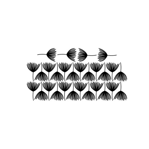 Set Of 28 Vinyl Wall Art Decal - Pappus Pattern - From 6" x 4.25" Each - Modern Fun Minimalist Design Sticker For Home Living Room Playroom School Office Storefront Decor