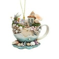 thumbnail image 1 of Set Of 2D Acrylic Pendants, Spring Landscape Themed Wall Decor For Home, Fun Indoor Hanging Decorations For Family Gatherings And Housewarming Parties, 1 of 7