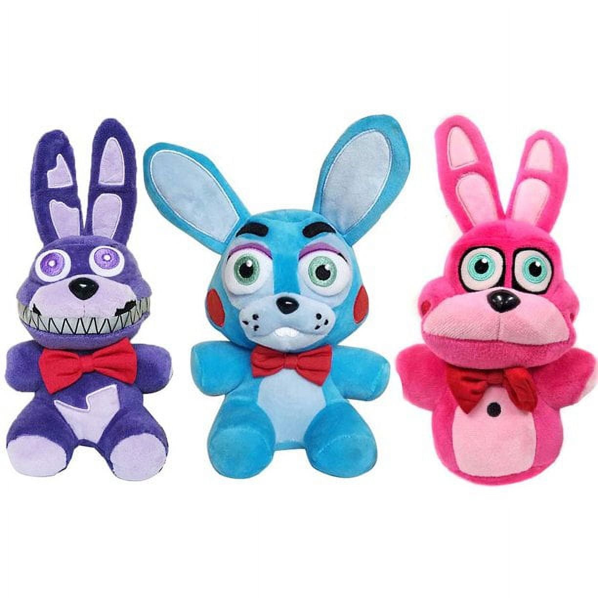 Set 3 Bonnie Plushies - 7 Bonnie the Rabbit, Toy Bonnie, Bonnet
