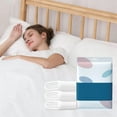 thumbnail image 1 of Set of 3 Disposable Sheets Travel Sheets for Hotel Include Bed Sheets Quilt Cover Pillowcases Portable Soft White Cover for Travel Business Trip Spa Hospital, A, 1 of 6