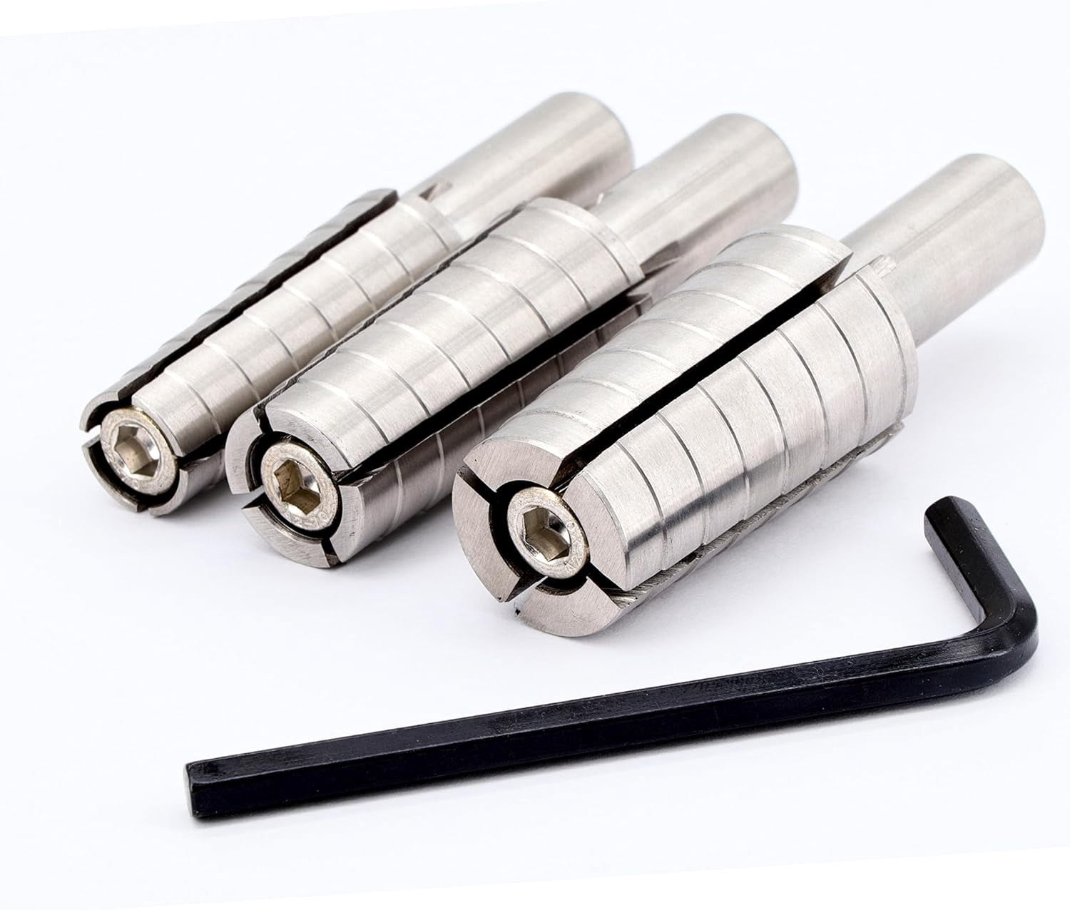 Set of 3 Expanding Ring Mandrels with Hex Allen Key - Premium Stainless ...