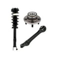thumbnail image 1 of Set of 3 Front Left Lower Rearward Control Arm-Wheel Hub Bearing Assembly-Quick Complete Strut-Coil Spring Assembly For 2009 2010 Dodge Challenger R/T, 1 of 10