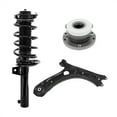 thumbnail image 1 of Set of 3 Front Right Lower Control Arm Ball Joint-Wheel Hub Bearing Assembly-Quick Complete Strut-Coil Spring Assembly For 2012-2019 Volkswagen Passat, 1 of 10